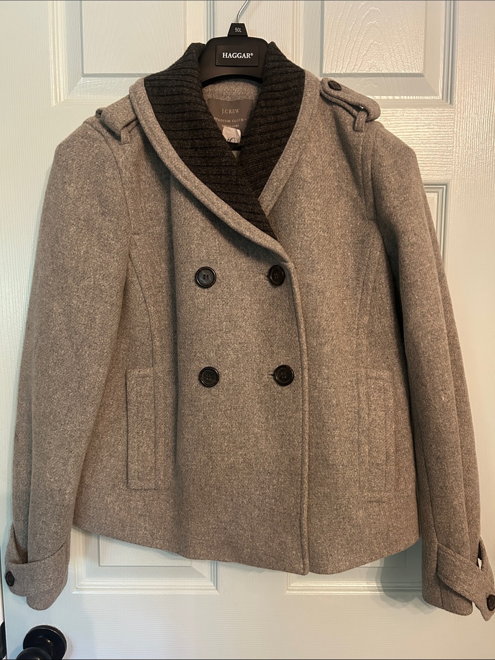 J. Crew stadium cloth nello gori coat